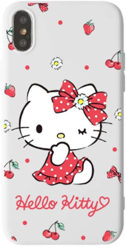 Cute White Kitty Soft & Flexible TPU Ultra-Thin Shockproof Case for iPhone 11 (2019 Release),Cartoon Kawaii Animal Animated Fun Cool Skin Case for Kids Teens Girls women for iPhone 11 Pro Max 6.5 inch