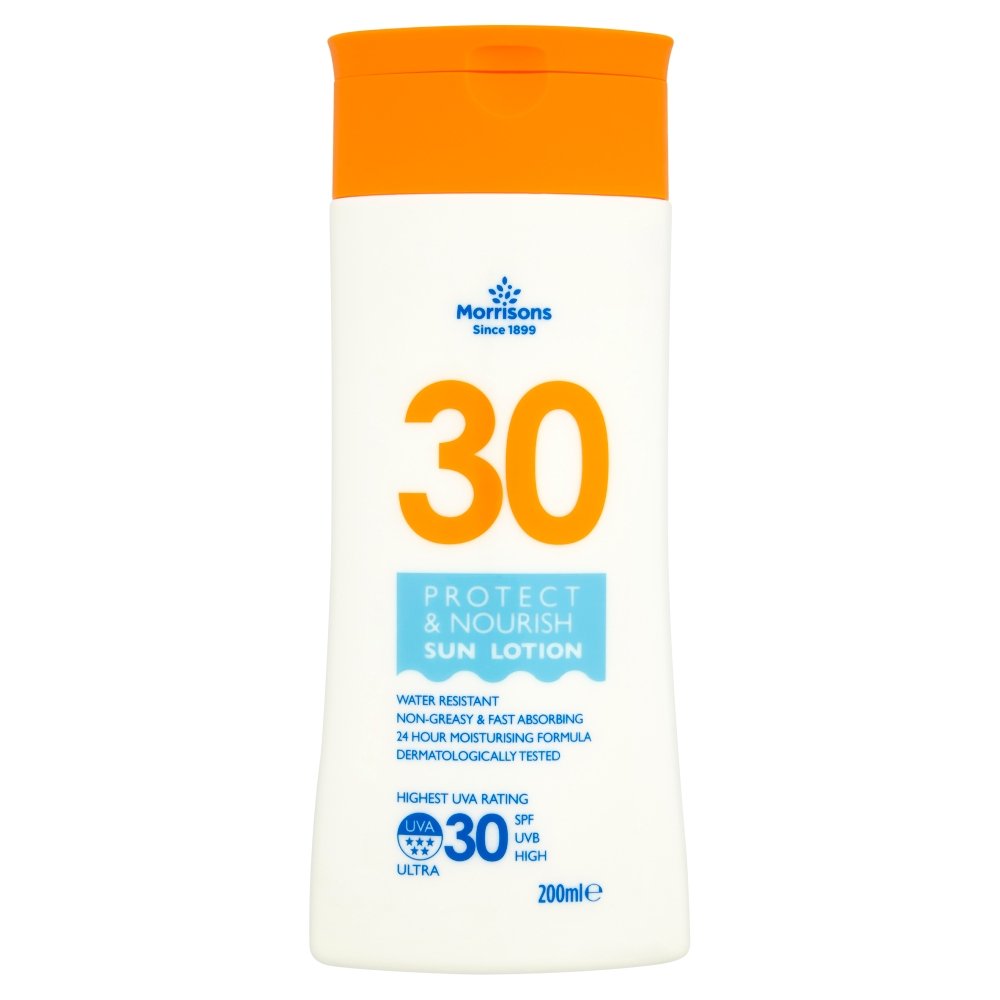 Morrisons Sun Lotion SPF30, 200ml