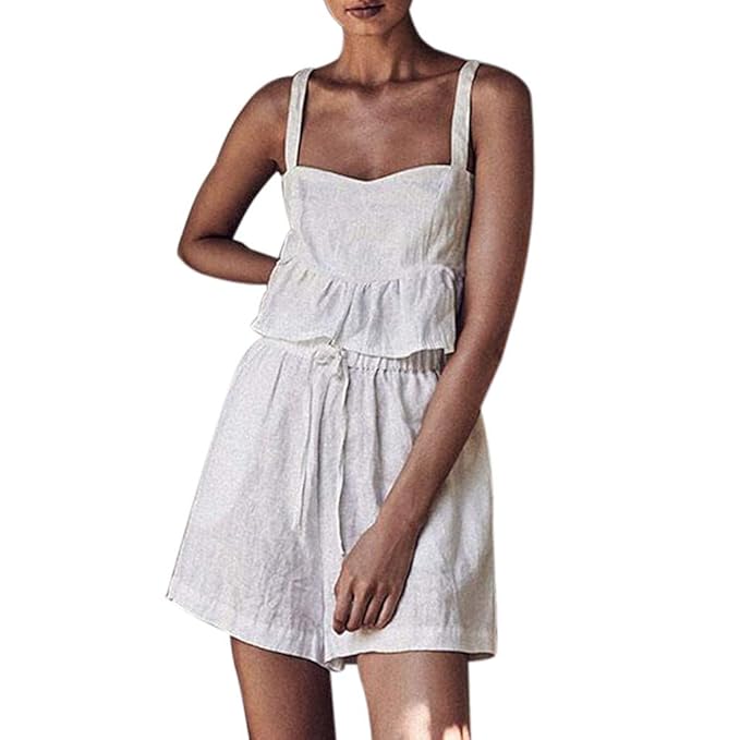 pantaloncino bianco donna