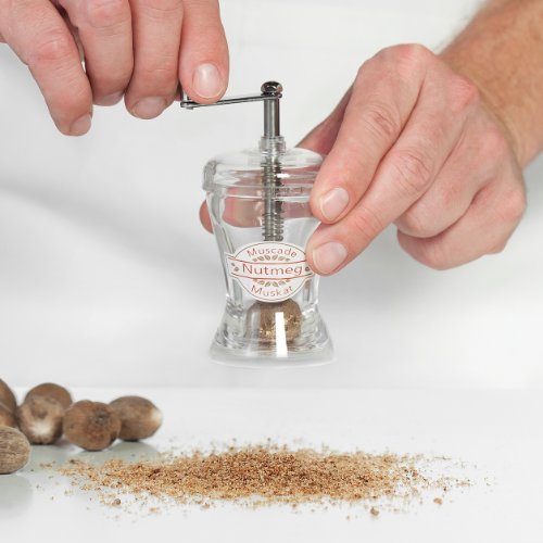 COLE & MASON Classic Nutmeg Grinder, clear