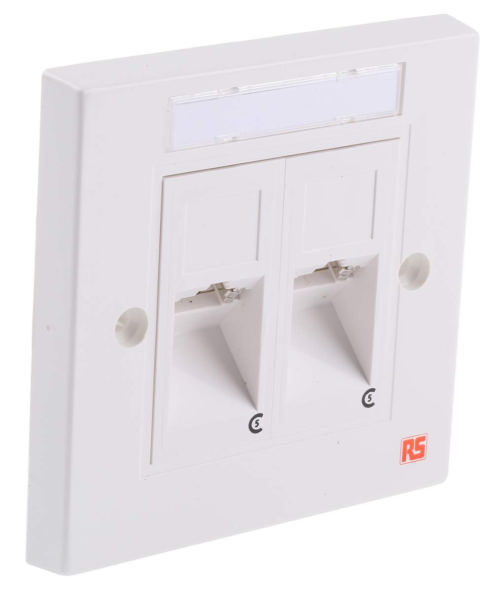 RS PRO Telephone Socket 2 Outlets