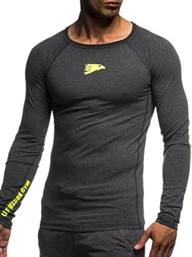 Gym Mens Sweatshirt Crew Neck  LN -6283