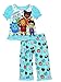 Daniel Tiger Toddler Girls Short Sleeve Poly Pajama Set (3T, Blue)