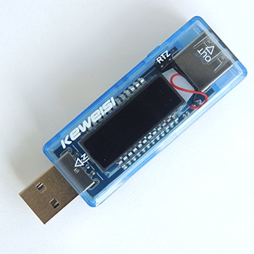 Accreate Multi-function USB Phone Charger HD Display Digital Voltmeter Detector Power Ammeter Measurement Tool - Thumbnail 2