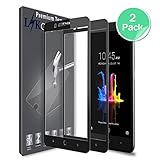 [2 PACK] Zmax Pro 2 / ZTE Sequoia Blade / Z982 / Blade Z Max Screen Protector, LK [Full Cover] Tempered Glass with Lifetime Replacement Warranty