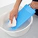 Plastic Laundry Washboard With 2 Levels of Hooks Light and Compact (Green)