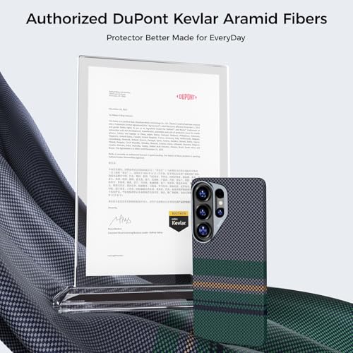 BENKS Aurora ArmorAir for Samsung Galaxy S26 Ultra Case, Built with Kevlar Aramid, Ultra Slim & Lightweight Magnetic Case for S26 Ultra 6.9 Inch, Floating Woven Tech