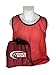 World Sport 12 Pack Adult RED Scrimmage Vests with Carry Bag