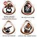 SwizzClub Compatible Apple Watch Band Leather 42mm 44mm - Iwatch Band 44mm 42mm Series 4/3/2 - for Apple Watch Band Strap - Iwatch Strap - Apple Watch Band Brown Leather - Iwatch Bands for Women Men