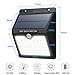 Yacikos Solar Lights Outdoor , [46 LED] Solar Motion Sensor light Waterproof Solar Security Wireless LED Wall Lights for Outdoor, Garden, Patio Yard, Deck Garage, Fence, Driveway Porch (2 Pack)