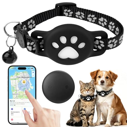 Generic Collar GPS Cat, GPS Cat Tracker, 2026 New GPS Tracker Cat Tracker, without Sim Card, No Monthly Subscription, with iOS & Android, Real Time Location, Waterproof And Durable