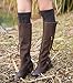 FAYBOX Leg Warmers Women Boot Cuffs Short Boot Cover Toppers 1/3/4Pairs