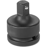 Grey Pneumatic 3008AL Socket Adapter with Locking Pin