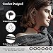 Molato Bluetooth Headset, Wireless Neckband Bluetooth Headphone Magnetic Design Stereo Earbuds Bluetooth V4.1 In Ear Earbuds Sport Running Headphones wih 8 Hours Playtime. (Red)