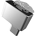 TNP Nano USB C Fingerprint Reader for Windows 10/11 Hello - USB Type C Security Key Biometric Scanner Sensor Dongle Module for Instant Access, Password-Free Login, Sign-in, Lock, Unlock PC & Laptops