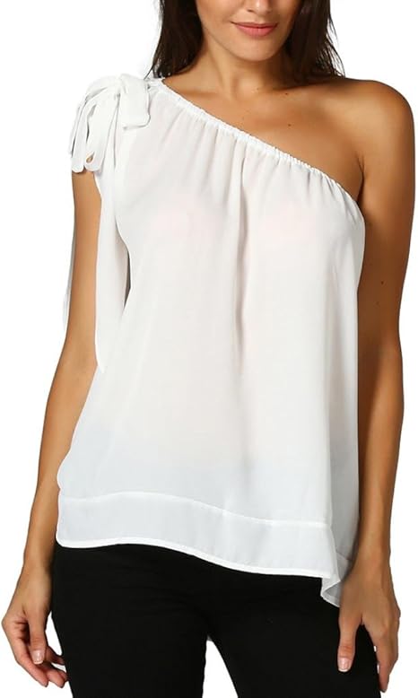 blusas de gasa para fiesta de noche