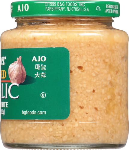 POLANER PREMIUM WHITE CHOPPED GARLIC, 10 OUNCE