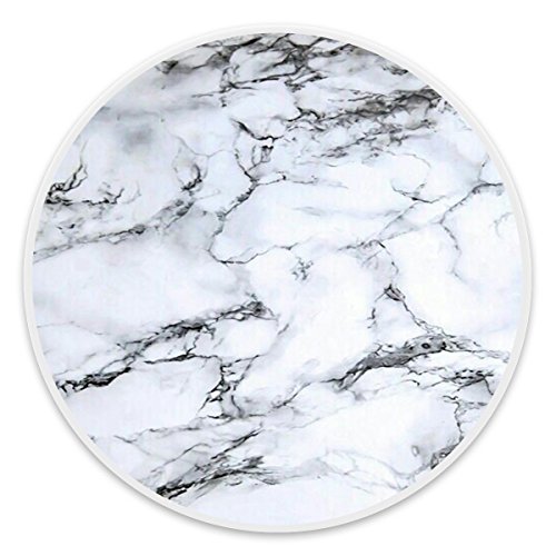 Pop Phone Holder,Expanding Grip and Stand ,Pop Mount Holder for Samsung Galaxy s6/7/8/9, Smartphone and Other Similar Devices - White Marble