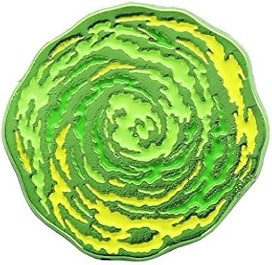 Amazon Com Rick And Morty Edition Portal Enamel Pin 1 25 Inches