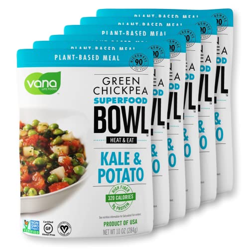 Vana Life's Foods Plant based Ready Meal Green Chickpea Superfood