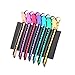 EA-STONE 12Pcs Dividing Duck Bill Clips, Clamp Hair Styling Clips Hairpin Metal Hairdressing Sectioning For Salon Styling Tools (gold)