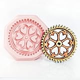 Large Steampunk Gear Silicone Mold Easy To Use Flexible Silicone Food Safe Fondant, Chocolate, Candy, Resin, Polymer Clay Mold