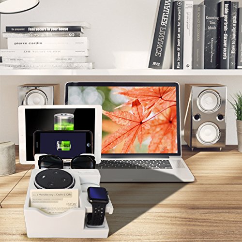 image for Giftgarden Multiple Devices Charging Station Piggy Bank Dock & Organiz