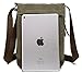 Berchirly Small Messenger Bags Men Mini Sling Crossbody Bag Canvas Classic Field Journey Pack