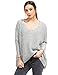 ROMWE Women's Basic Long Sleeve V-Neck Knit Loose Casual Oversized Sweater
