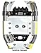 RedFeather Men's HIKE Recreational Series Snowshoes with SV2 Bindings - 1500