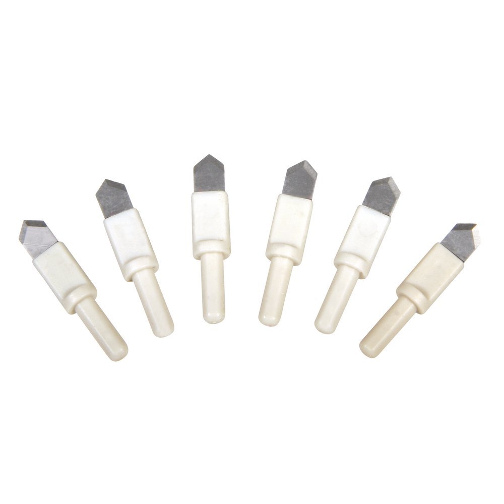 Rayher Refill Pack with 6 Replacement Blades for Rayher Circle Cutter, Set of Six Cutter Blades for Paper and Cardstock, 89769000