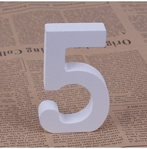 Numeri In Legno Grandi 35cm - Per Decorazioni Compleanno E Matrimoni Fai Da Te - Foto 9