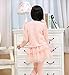 Dolpind Baby Girls 3 Piece Cardigan Clothes Kids TuTu Dress Outfit Clothing 5T/4-5 Years Light Pink