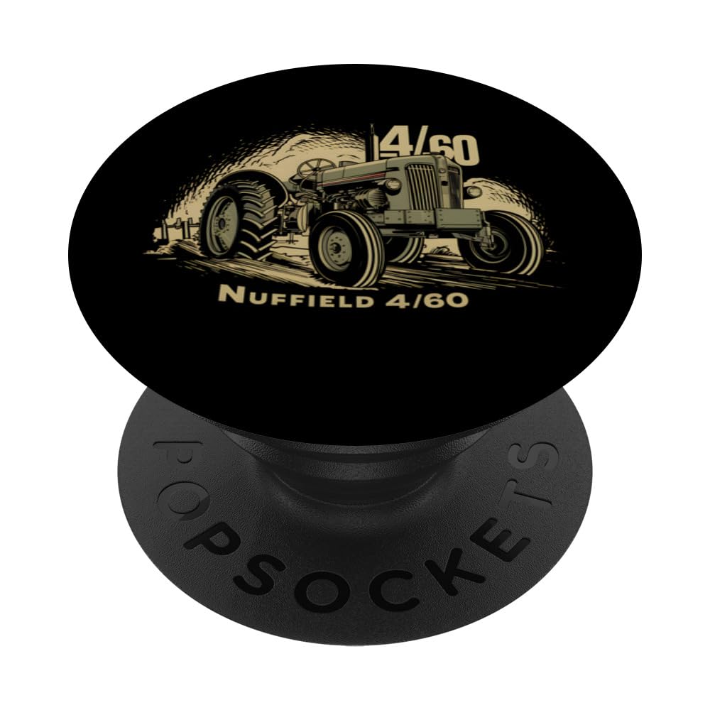 Nuffield 460 Vintage Tractor Product PopSockets Swappable PopGrip