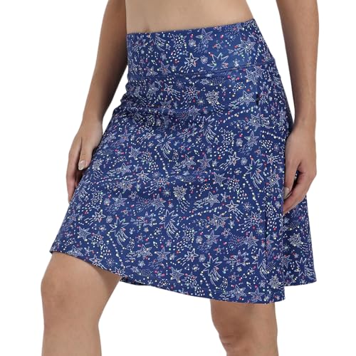 Xioker Women Skorts Skirts Zipper Pockets
