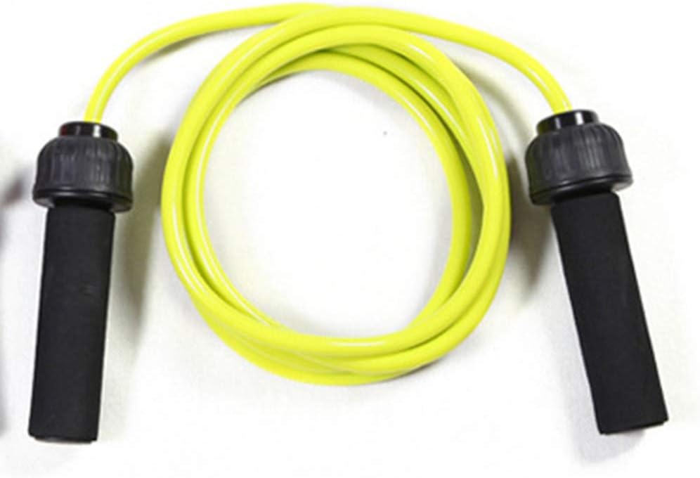 AUNLPB Weighted Jump Rope, 1LB/1.5LB for Aerobic Exercise, Heavy Jump Rope with Memory Non-Slip Cushioned Foam Grip Handles for Fitness Workouts Endurance and Strength Training