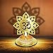 CRAFTSMAN Om Shape Diwali Shadow Diya. Deepawali Traditional Decorative Diya in Om Shape for Home/Office.Religious Tea Light Candle Holder Stand. Decoration Indian Gifts Items primary