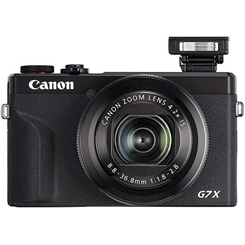 Canon PowerShot G7 X Mark III Digital Camera (Black #3637C001) with Advanced Accessory Bundle (Renewed)