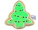 Midlee Christmas Sugar Cookie Plush Dog Toy (Christmas Tree, Small)- Stuffed Squeaker Pet Puppy Holiday Toy