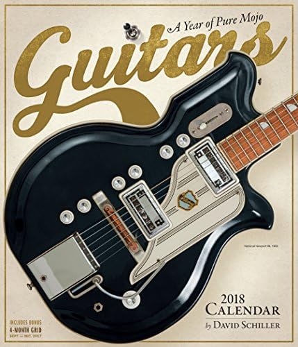 Guitars Wall Calendar 2018 Calendar – Wall Calendar, July 20, 2017