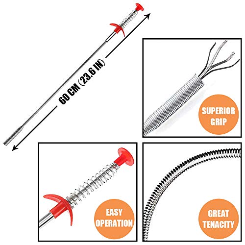4 Drain+Remover+Catcher+Cleaning+Bathtube