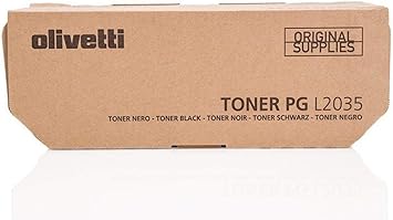 Olivetti Pg L 35 B0808 Original Toner Schwarz 12 000 Seiten Amazon De Burobedarf Schreibwaren