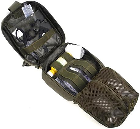 YIR Outdoor Durable Tactical Package First Aid Kit Medical First Aid Utility Pouch Oxford cloth