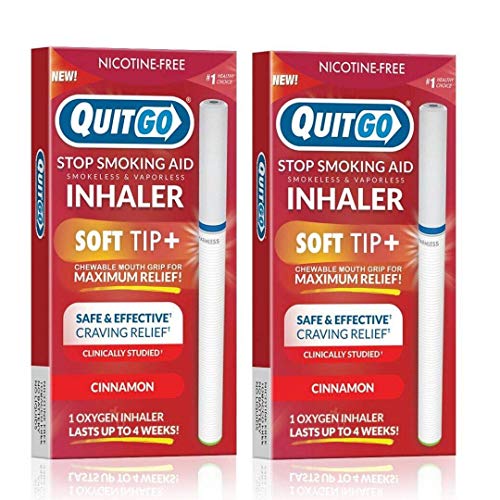 Smokeless Inhaler with Soft Tip Chewable Mouth Grip for Maximum Relief
