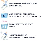 Welari MiltonBaby Cold Water Steriliser 28 Tablets Holds 6 Bottles 5L view 7