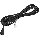 RV Slideout Compatible with Lippert 238991 25 Foot 6 Pin Controller-to-Motor Harness Male-to-Female Assembly, for in-Wall RV Slide-Out Systems, 5th Wheel RVs, Travel Trailers, Motorhomes