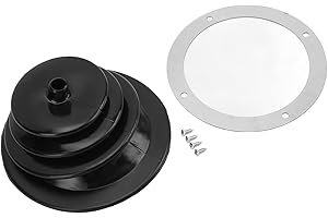 Shanrya Gear Shift Boot Cover, Shift Dust Cover, Shifter Boot Plate Gear Shift Handbrake Lever Boot Plate Kit Black Rubber Round Universal Replacement for Car Automotive Clutch Boots