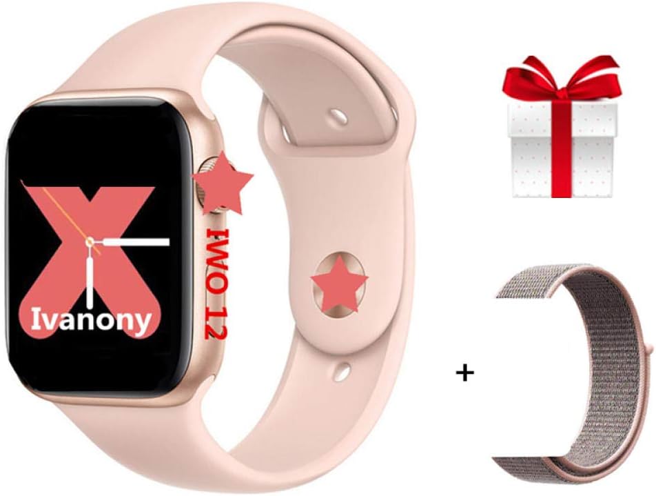 Sports Watches IWO 12 Series Heart Rate Monitors Heart Rate EKG Blood Pressure Wireless Charging Activity Trackers