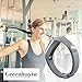 Fitbit Alta Bands,Greeninsync(TM) Smooth Finish Design Fitbit Alta Accessory Replacement Bands Small Coffee Slate Grey W Metal Clasp Unique Design Fatener for Man Women Kids