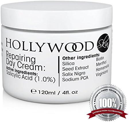 POWERFUL Acne Cream - 1% Salicylic Acid! 400% STRONGER than regular acne creams. Clinically proven to give better results, faster. 120ml (1 Jar)